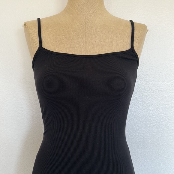 SKIMS Soft Lounge Long Slipdress Black - Picture 4 of 9